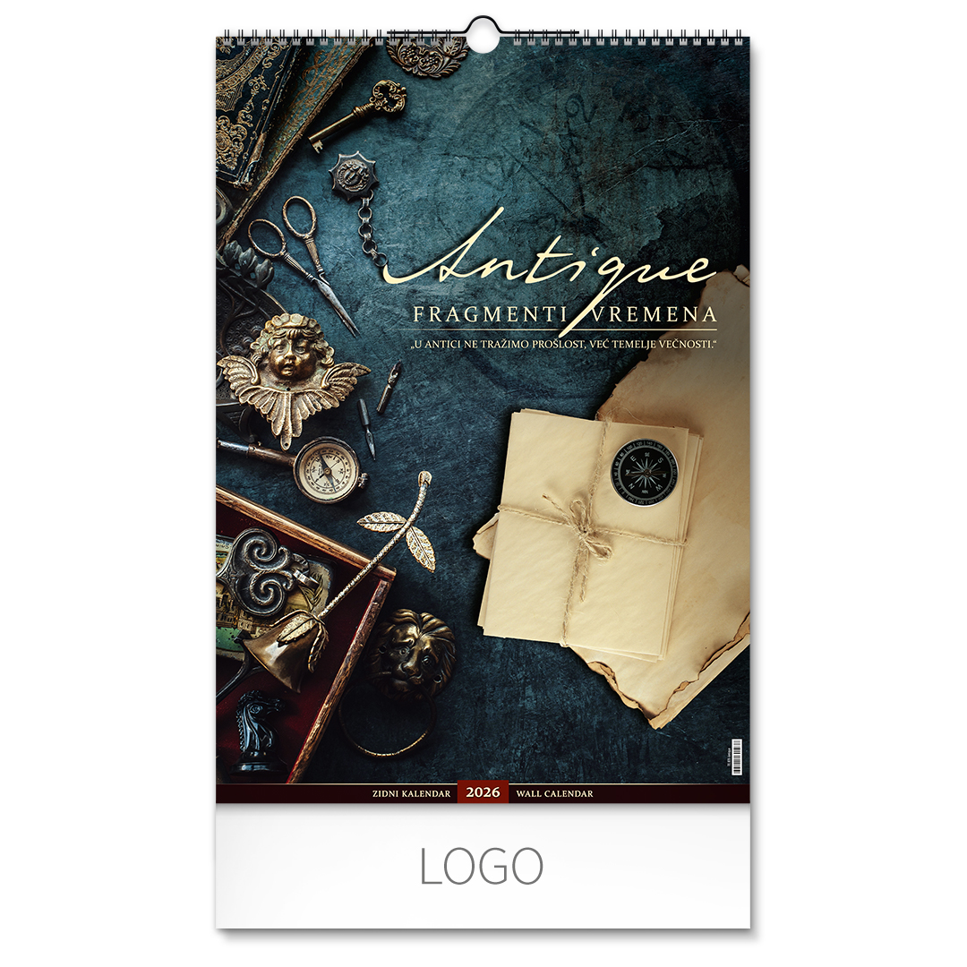 Zidni kalendar: 7 listova, dvomesečni